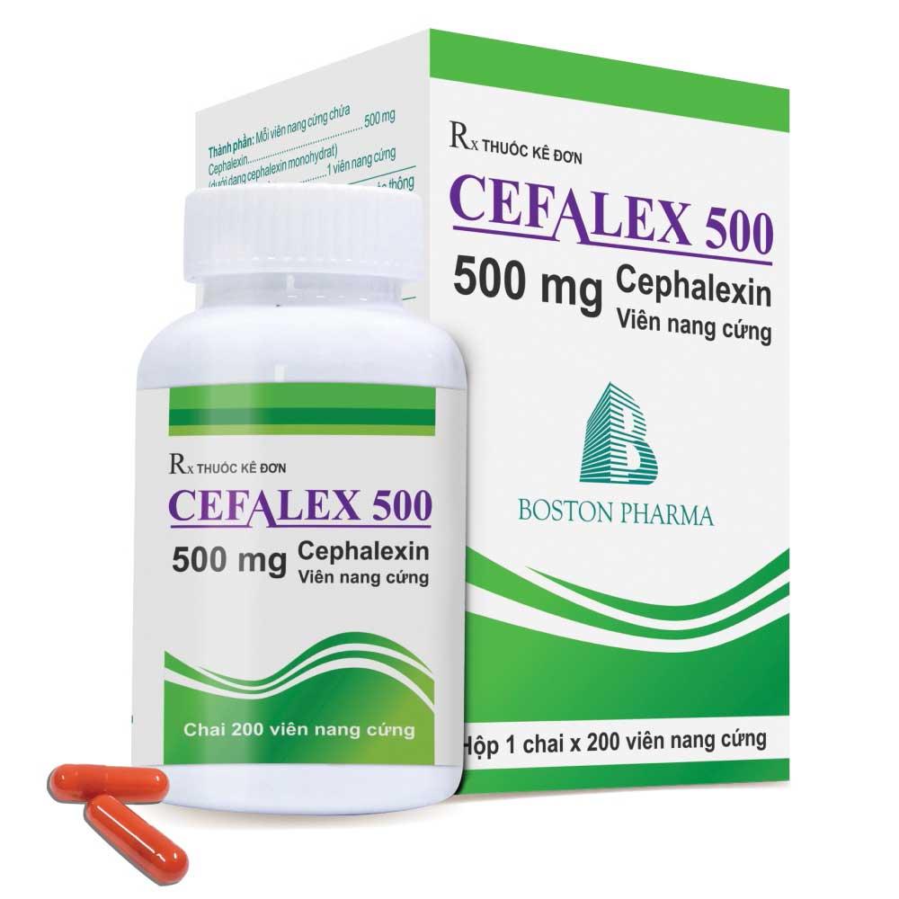 Cefalex 500 (hộp 200 viên)