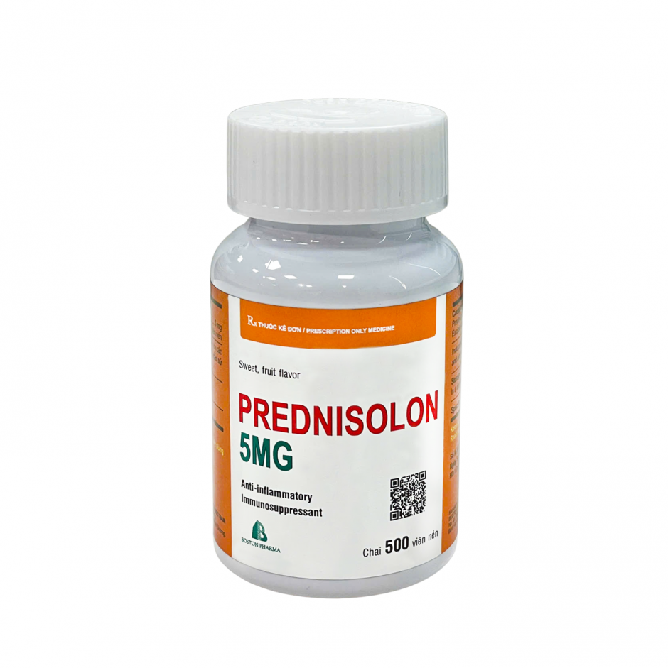 PREDNISOLON 5MG (ORANGE FLAVOR)