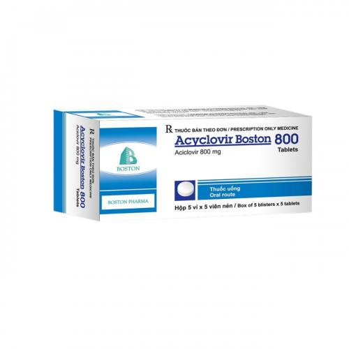 Acyclovir 800 mg có tác dụng phụ nào có thể xảy ra?
