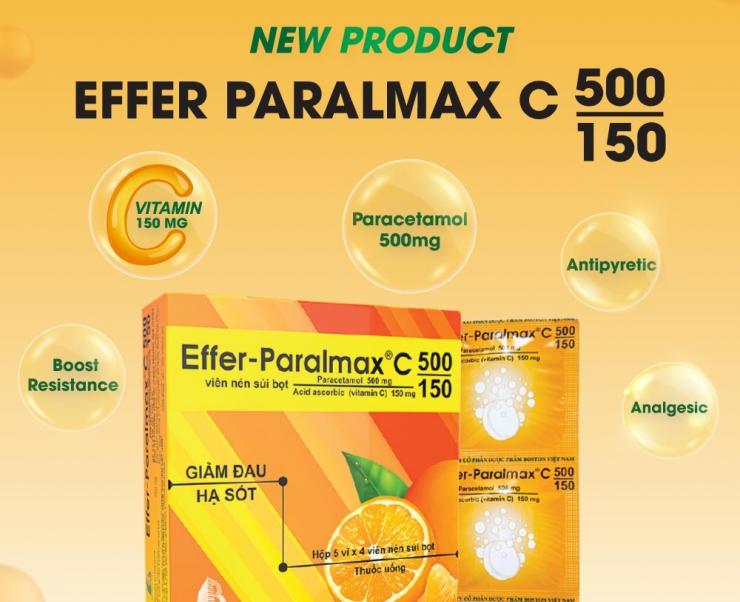 Boston pharma launches new product EFFER – PARALMAX C 500/150