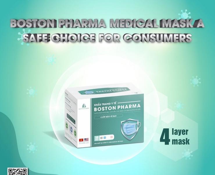 Boston Pharma medical mask a safe choice for consumers