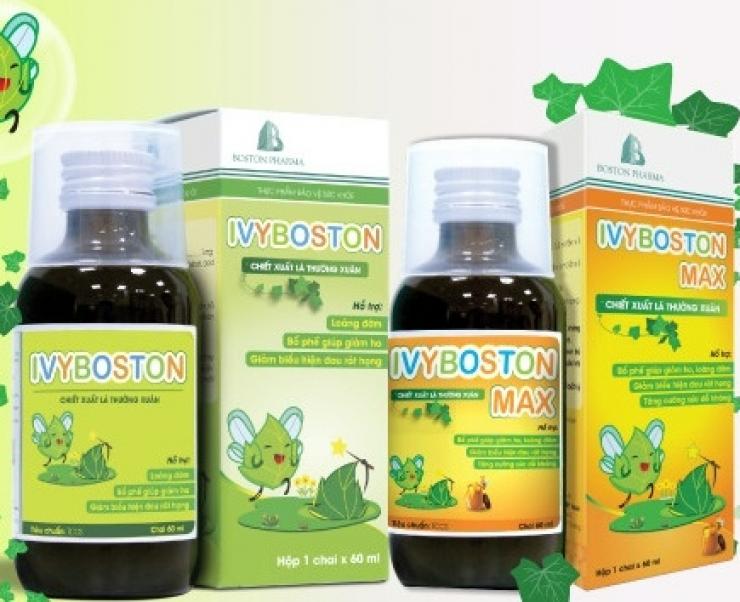 IVYBOSTON AND IVYBOSTON MAX - HERBAL COUGH SYRUP OF SAFELY, EFFECTIVE