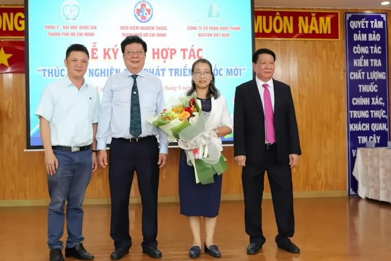 BOSTON PHARMA SIGNS COOPERATION MEMORANDUM OF UNDERSTANDING WITH INSTITUTE OF DRUG QUALITY CONTROL HO CHI MINH CITY AND SCHOOL OF MEDICINE, VIETNAM NATIONAL UNIVERSITY HO CHI MINH CITY